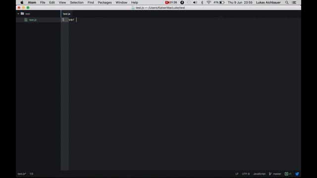 Run JavaScript in the terminal - Node.js смотреть онлайн