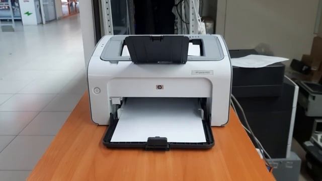 Тест лазерного принтера HP LaserJet P1102 смотреть онлайн