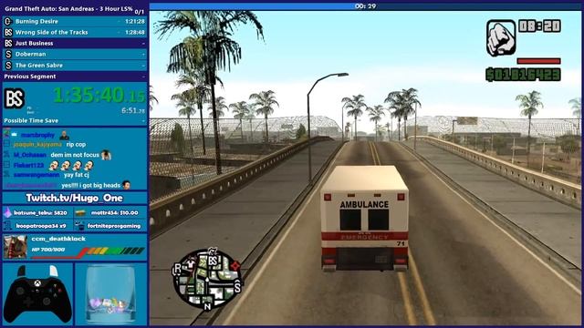 GTA San Andreas Viewer Controlled Chaos Challenge смотреть онлайн