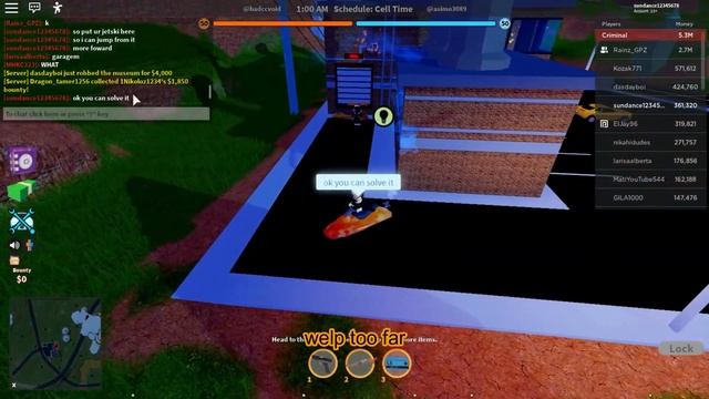 Jetski vs Roadster speed test + robbing power plant on jetski!! | Roblox jailbreak смотреть онлайн