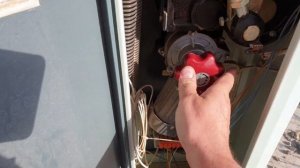 Открытие шлагбаума при отсутствии электричества.