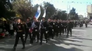 Реакция греков на русских моряков в Греции заглушила музыку марша