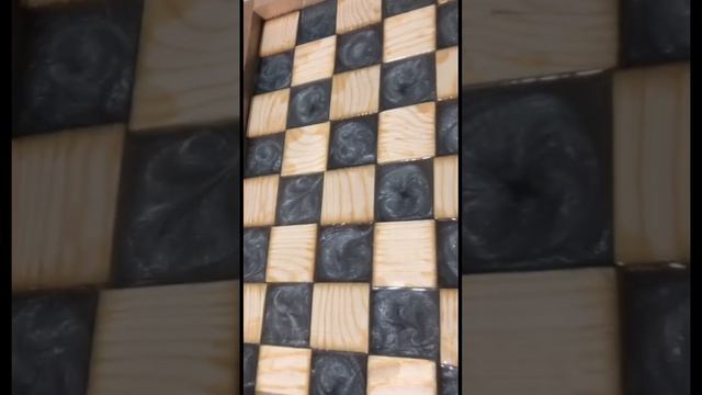 Epoxy Resin Chess Board ♟ смотреть онлайн