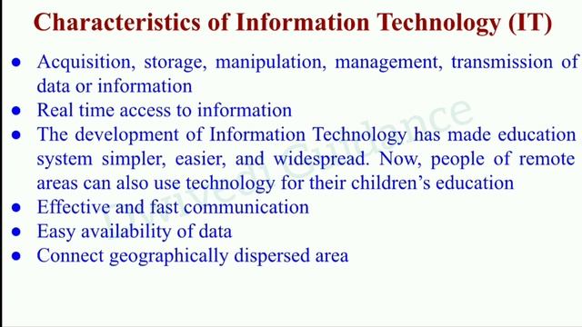 Information Technology, meaning, Characteristics, IT enabled services, ites, management information смотреть онлайн