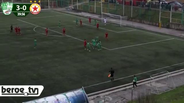 Берое U21 - ЦСКА U21 (3:0 Антонио Тилев 40'-автогол) смотреть онлайн