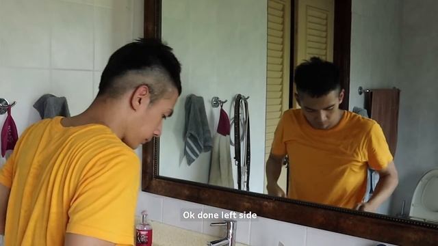 CUT MY OWN HAWKEYE's HAIRCUT | AVENGERS ENDGAME смотреть онлайн