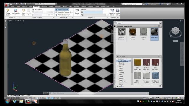 AutoCAD Photorealistic Rendering Tutorial for Beginners смотреть онлайн