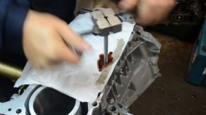 Как восстановить резьбу в блоке 2AZ-FE