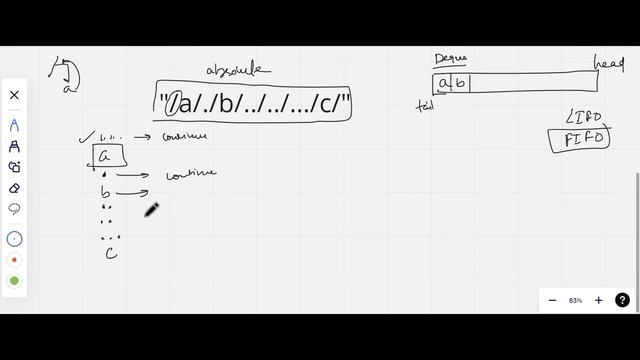 Leetcode 71 | Simplify Path | Deque | Unix File path смотреть онлайн
