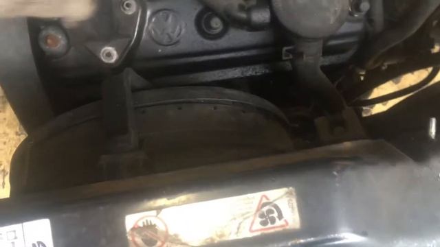 T1715 ДВС (Двигатель) VW T4 1.9td ABL