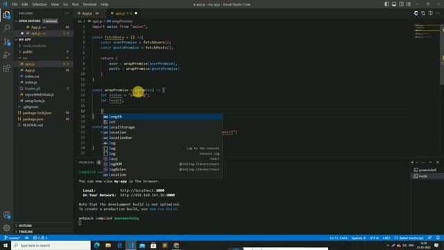 suspense in react and its implementation | react suspense for data fetching смотреть онлайн