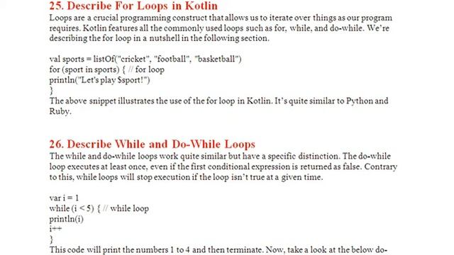 TOP 50 KOTLIN INTEVIEW QUESTIONS смотреть онлайн
