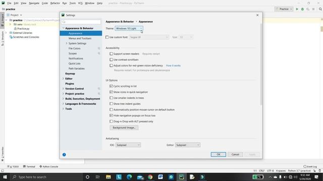 How to Change Theme in Pycharm| Font in Pycharm | Dark Theme |Pycharm | Explain in English смотреть онлайн