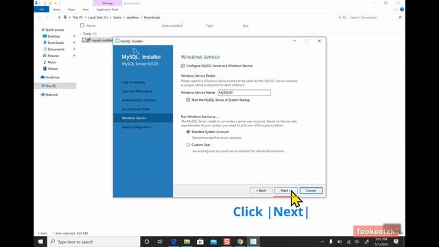 How to Install MySQL on Windows 10 (2020) | Demo How To Create Database & Table смотреть онлайн