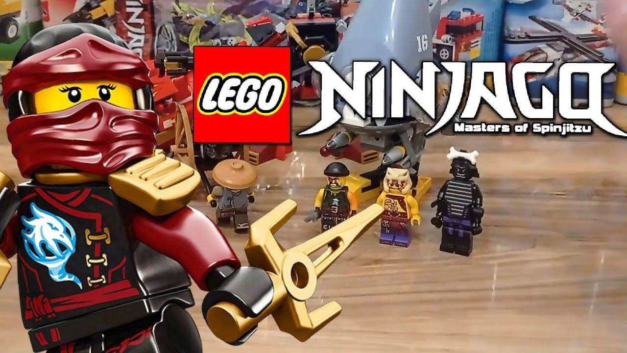 НЕБОЛЬШОЙ ОБЗОР НА НЕСКОЛЬКО НАБОРОВ ЛЕГО НИНДЗЯ! - Lego Ninjago смотреть онлайн