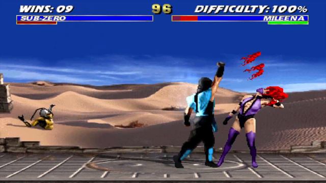 Ultimate Mortal Kombat Trilogy - SUB-ZERO MK1 Полный проход 2024 !!! смотреть онлайн