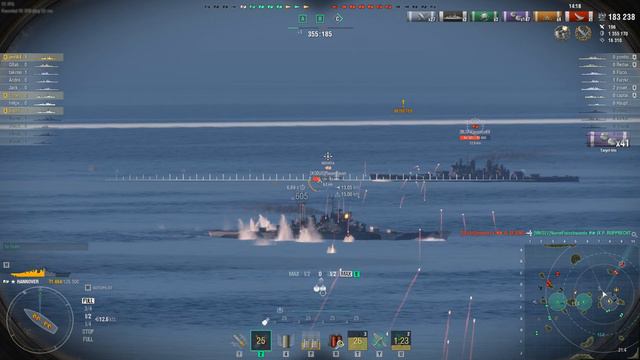 World of WarShips Hannover - 3 Kills 326K Damage смотреть онлайн