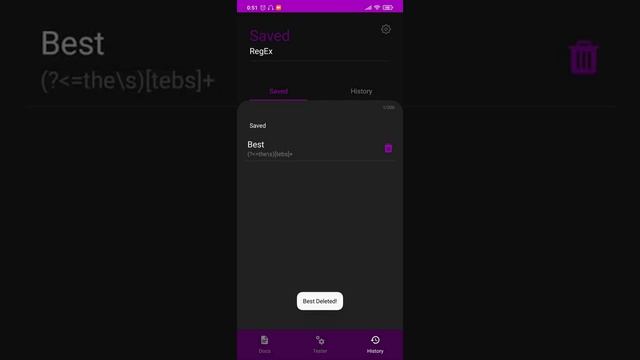 Regex tester & docs for android смотреть онлайн