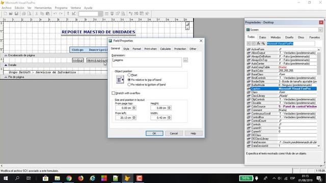 10- Aplicando mas opciones a nuestro reporte Vista preliminar - Reportes de VFP смотреть онлайн