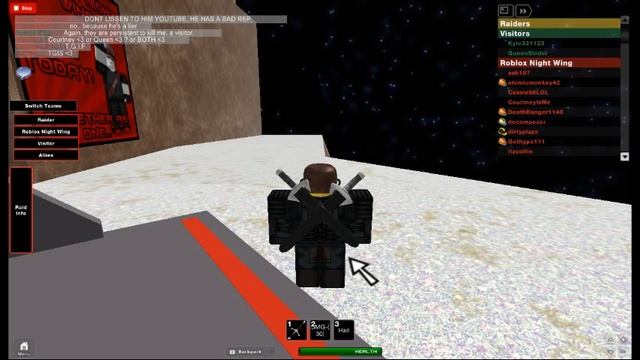 Don't join Roblox Night Wing on Roblox. смотреть онлайн