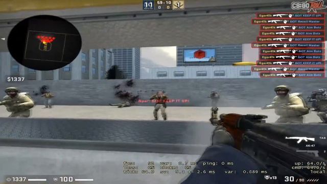 Тренировка в Cs go.Лучшая тренировка в cs go.Как тренировать стрельбу в кс го. смотреть онлайн
