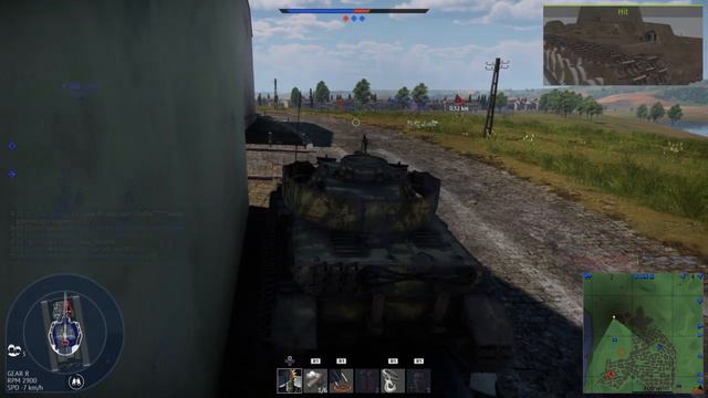 War Thunder Pz. IV J exchanges some shots смотреть онлайн