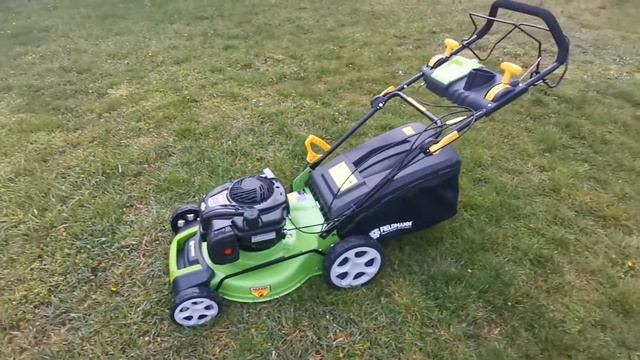 Fieldmann FZR 4625-BV lawn mower Bridge and Stratton 500E смотреть онлайн