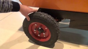 Электрическая тачка, Мини самосвал, мини думпер, электрический думпер