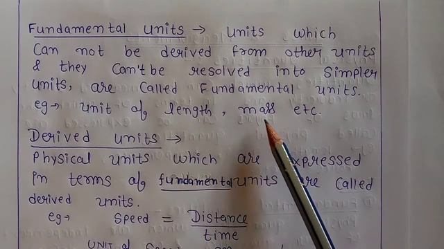 Class 11 Unit 1 part 4 || Physical Quantities and Units || Fundamental & Derived Quantities смотреть онлайн
