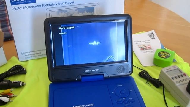 Full REVIEW - DBPOWER 9.5" DVD Player - Plays AVI Files Portable Car Media Battery Powered смотреть онлайн