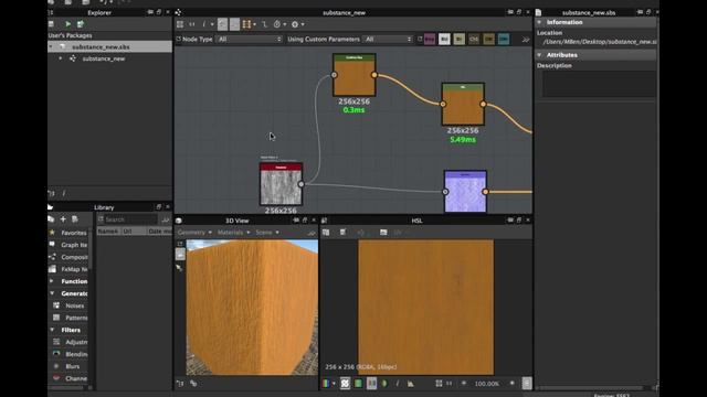 Substance Designer How Publish to Unity5, Workflow Tutorial смотреть онлайн