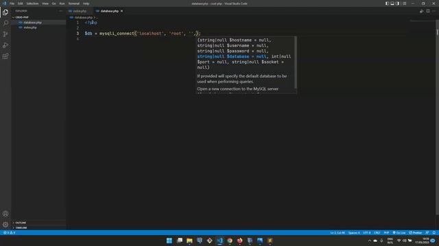 Full CRUD PHP MySQL Bootstrap | 3. Koneksi PHP Ke Database MySQL смотреть онлайн
