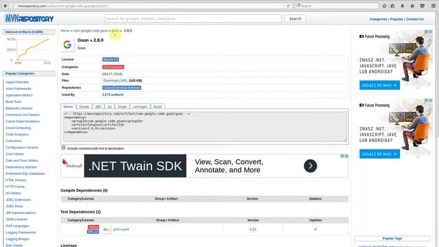 Kurs Maven #3 Zarządzanie zależnościami, dodawanie bibliotek смотреть онлайн