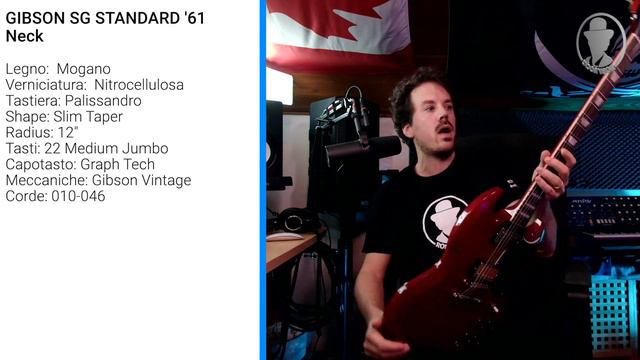 GIBSON SG Standard '61 - Recensione смотреть онлайн