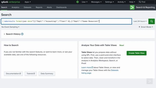 Using the makeresults command смотреть онлайн