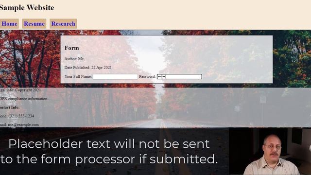 HTML5: Labels and Input Fields in Forms Part 33 смотреть онлайн