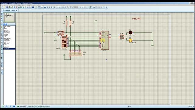 Как работает сдвиговый регистр 74HC165 смотреть онлайн