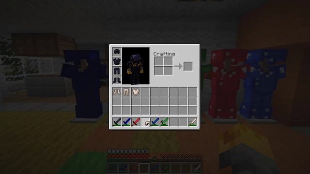 Minecraft ORE ARMOR MOD / EMERALD AND SAPPHIRE ARMOR AND WEAPONS!! Minecraft смотреть онлайн