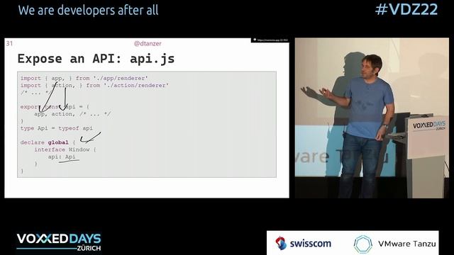 [VDZ22] Application Development with Electron: How and Why by David Tanzer смотреть онлайн
