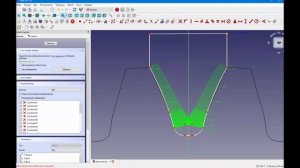 FreeCad Блок  шестерёнок