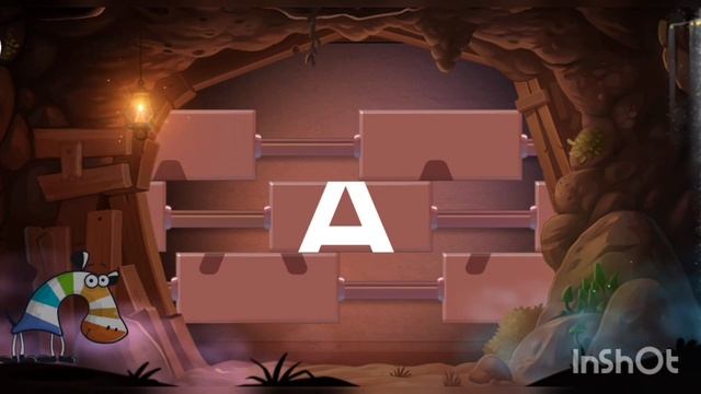 Узнай и запомни букву А. Учебные игры для детей