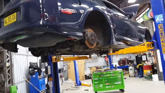 Dry Ice Blasting Underbody Detail - Mitsubishi Lancer Evolution 6.5 Tommi Makinen Cold Jet смотреть онлайн