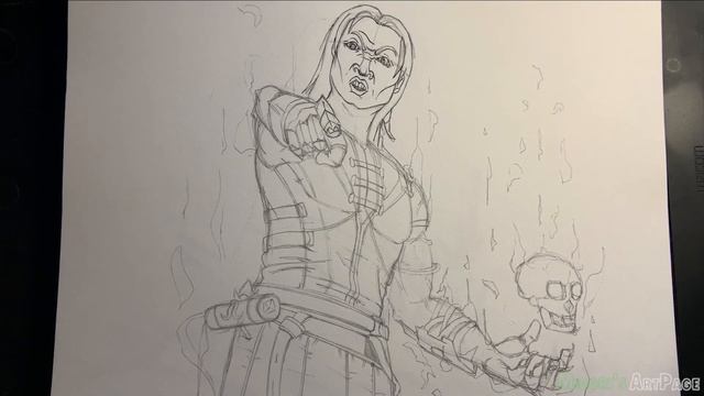 LETS DRAW : New Mortal Kombat 11- Shang Tsung With Copic Markers смотреть онлайн