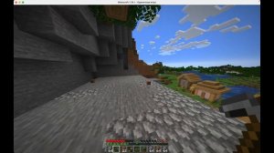 Строю лестницу на второй этаж / Building a staircase to the second floor in a Minecraft village