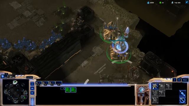 Starcraft 2 PvT против ИИ смотреть онлайн
