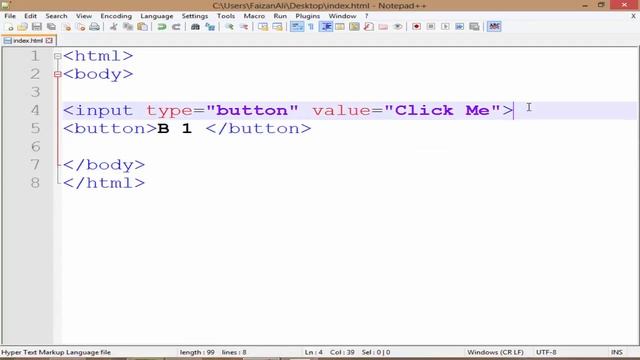 How To Make Input Button | Auto Focus Button | Disabled Button in Html5 in Urdu Hindi Class 42 смотреть онлайн
