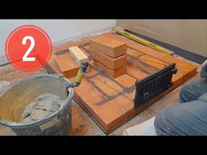 Печь для дачи (шведка) пошагово, как сложить печь для дачного домика, печь без порядовки часть 2/22