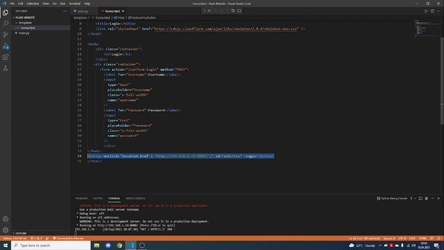 Make a Python website using Flask смотреть онлайн
