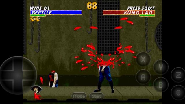 Ultimate Mortal Kombat Trilogy Reptile MK2 Fatality смотреть онлайн