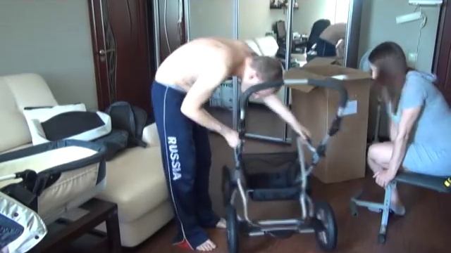 сборка коляски смотреть онлайн